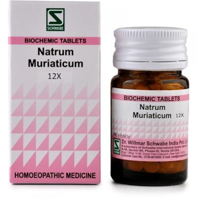 Dr. Willmar Schwabe Natrum Muriaticum 12X Tablet 20 gm