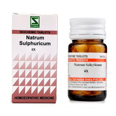 Dr. Willmar Schwabe Natrum Salicylicum 6X Tablet 20 gm