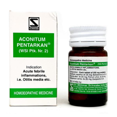 Dr. Willmar Schwabe Aconitum Pentarkan Tablet 20 gm