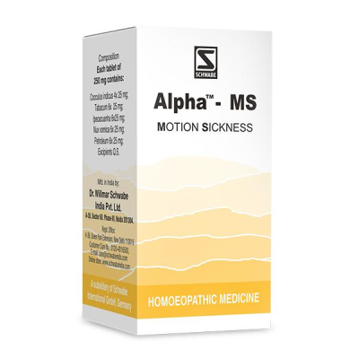 Dr. Willmar Schwabe Alpha - MS Tablet 20 gm