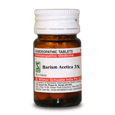 Dr. Willmar Schwabe Barium Acetica 3X Tablet 20 gm