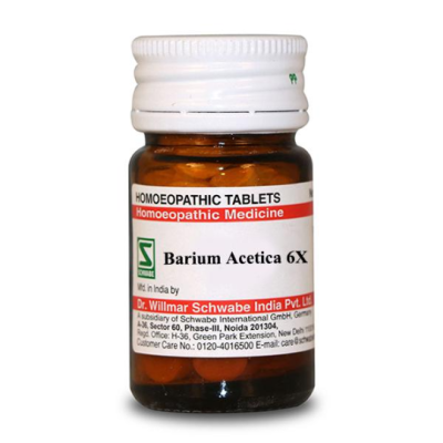 Dr. Willmar Schwabe Barium Acetica 6X Tablet 20 gm