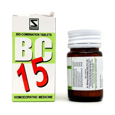 Dr. Willmar Schwabe BC 15 Tablet 20 gm