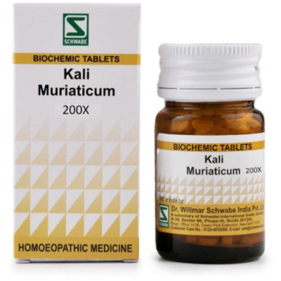 Dr. Willmar Schwabe Kali Muriaticum 200X Tablet 20 gm