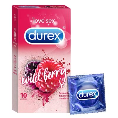 Durex Extra Thin Wild Strawberry