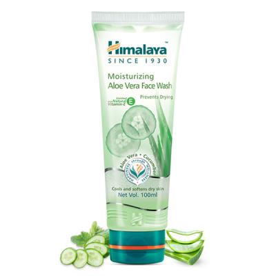 Himalaya Moisturizing Aloe Vera Face Wash 100 ml