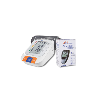 Dr. Morepen BP-15 BP Machine + Dr. Morepen BG-03 Glucometer (Combo Pack)