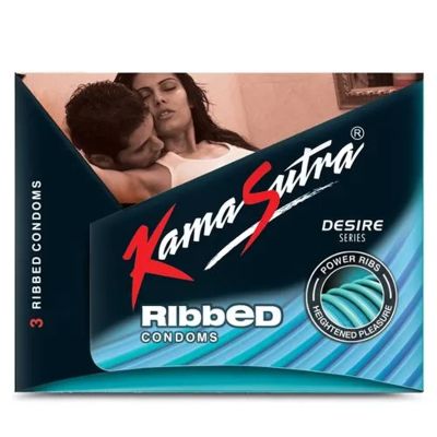 Kamasutra Ribbed Condoms