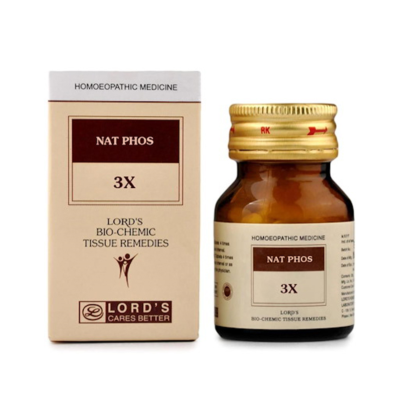 Lord's Bio-Chemic Nat Phos 3X Tablet 25 gm