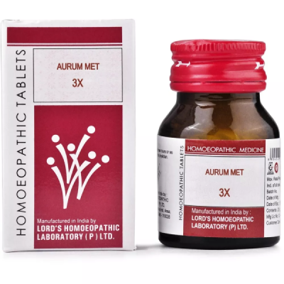 Lord's Trituration Aurum Met 3X Tablet 25 gm