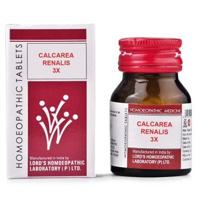 Lord's Trituration Calcarea Renalis 3X Tablet 25 gm