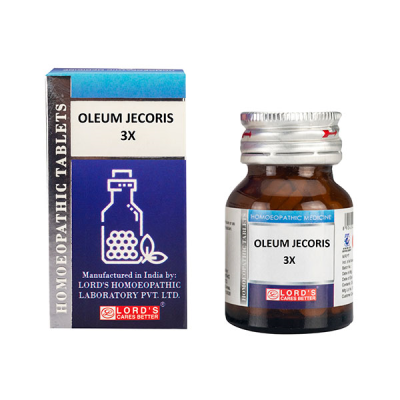 Lord's Trituration Oleum Jecoris 3X Tablet 25 gm