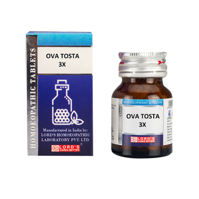 Lord's Trituration Ova Testa 3X Tablet 25 gm