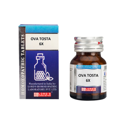 Lord's Trituration Ova Testa 6X Tablet 25 gm