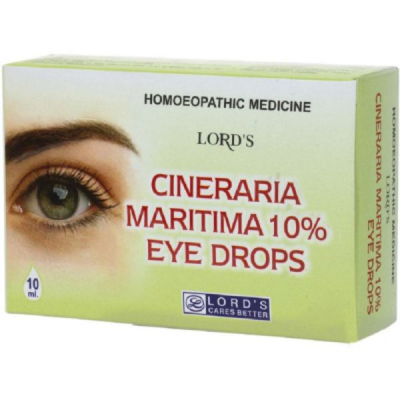 Lords Cineraria Maritima 10% Eye Drops 10 ml