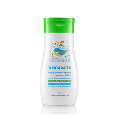 Mamaearth Deeply Nourishing Body Wash for Babies 200 ml