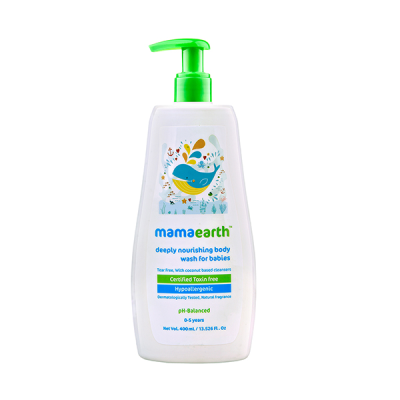 Mamaearth Deeply Nourishing Body Wash for Babies 400 ml