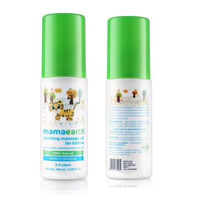 Mamaearth Soothing Massage Oil for babies 100 ml