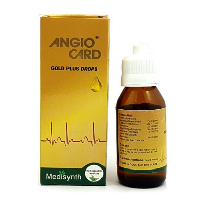 Medisynth Angio Card Gold Plus Drops 30 ml