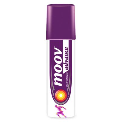 Moov Advance Diclofenac Spray 55gm (Pack of 2)
