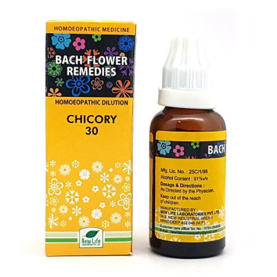 New Life Bach Flower Chicory 30 Liquid 30 ml