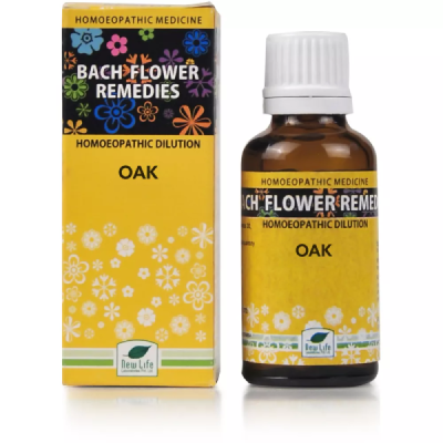 New Life Bach Flower Oak 30 Liquid 30 ml