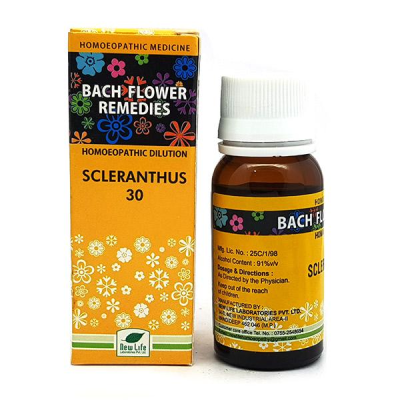 New Life Bach Flower Scleranthus 30 Liquid 30 ml