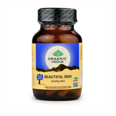 Organic India Beautiful Skin Veg Capsule 60's