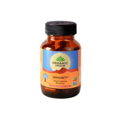 Organic India Immunity Veg Capsules 60's