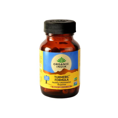 Organic India Turmeric Formula Veg Capsules 60's