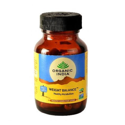 Organic India Weight Balance Veg Capsules 60's
