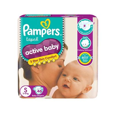 Pampers Active Baby Taped Diapers