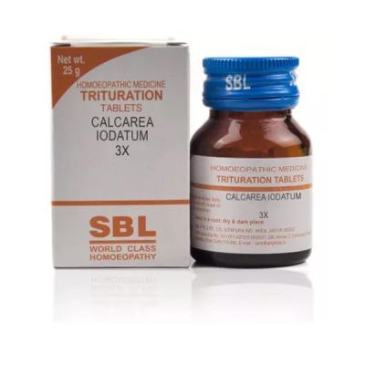 SBL Calcarea Iodata 3X Tablet 25 gm