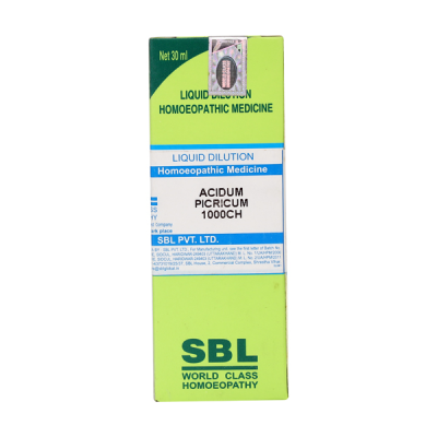 SBL Acidum Picricum 1M Liquid 30 ml