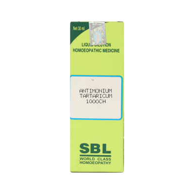 SBL Antimonium Tartaricum 1M Liquid 30 ml