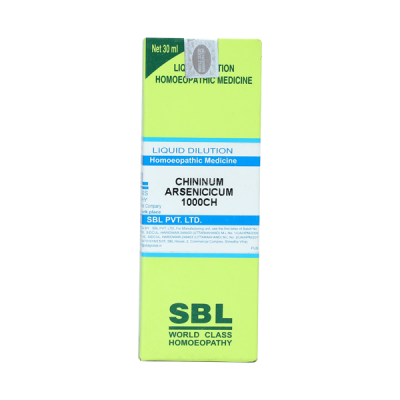 SBL Chininum Arsenicicum 1M Liquid 30 ml