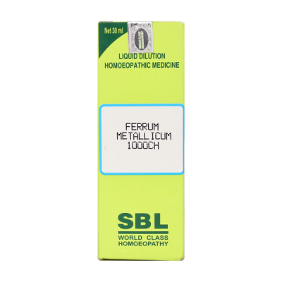 SBL Ferrum Metallicum 1M Liquid 30 ml