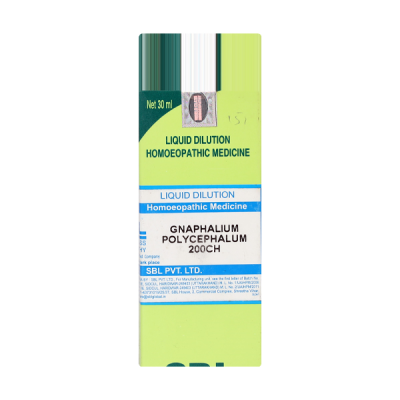 SBL Gnaphalium Polycephalum 200 Liquid 30 ml