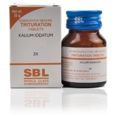 SBL Kalium Iodatum 3X Tablet 25 gm