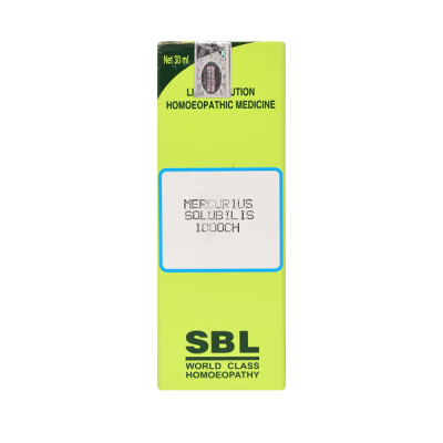 SBL Mercurius Solubilis 1M Liquid 30 ml