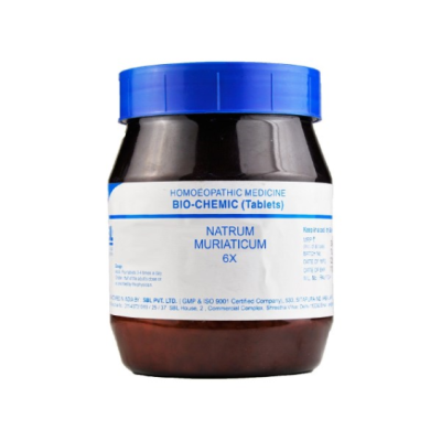 SBL Natrum Muriaticum 6X Tablet 450 gm