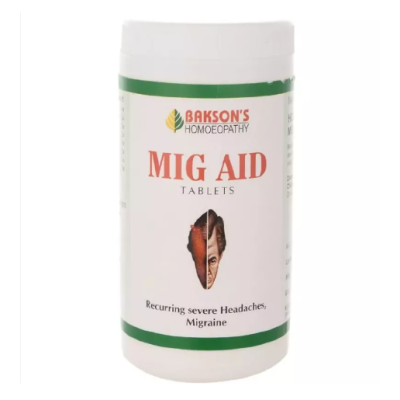 Bakson's Mig Aid Tablet 75 gm