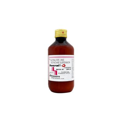 Sucral O Bottle Of 100ml Suspension