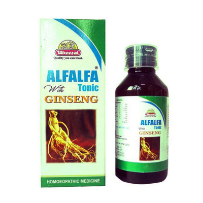 Wheezal Alfalfa With Ginseng Tonic 200ML