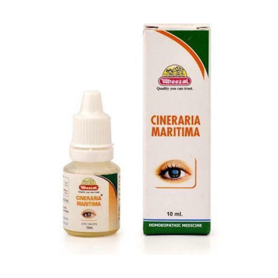 Wheezal Cineraria Martima Eye Drops 10 ml