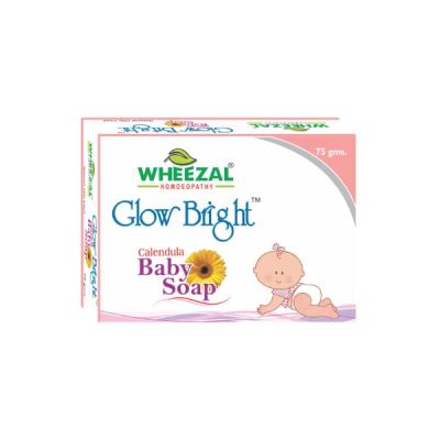 Wheezal Glow Bright Calendula Baby Soap 75 gm