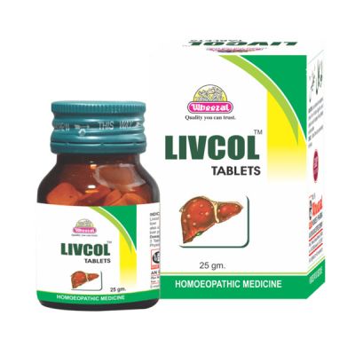 Wheezal livcol tablet 25 gm