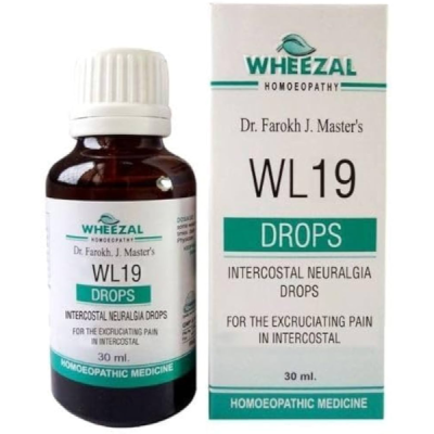 Wheezal Wl-19 Intercostal Neuralgia Drops 30ML