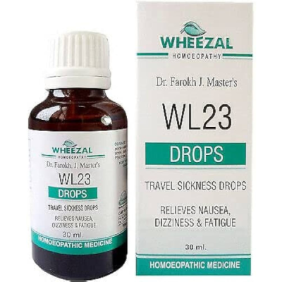 Wheezal Wl-23 Travel Sickness Drops 30ML