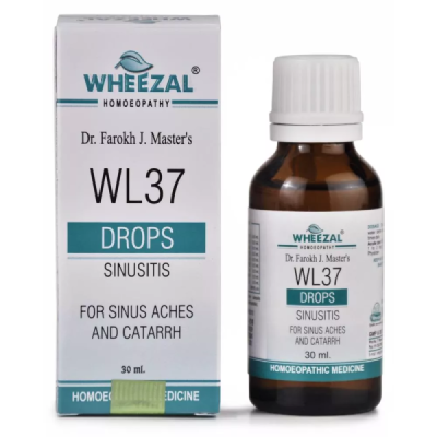 Wheezal Wl-37 Sinusitis Drops 30ML